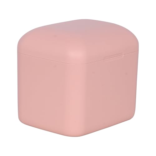 Image of METROWAVE Lipstick Organizer Box, 20 Grid Lipstick Box | Dust Proof Lid, Vanity Mirror | Suitable for Dressing Table, Wardrobe & Bathroom (Pink)