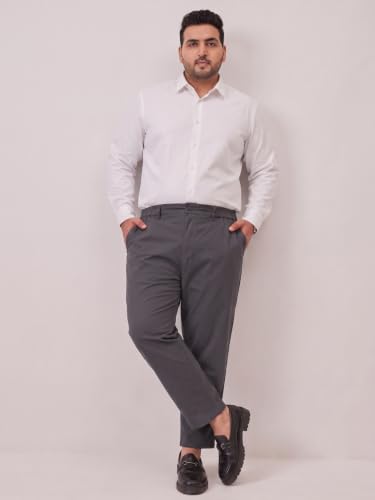 Image of Men Plus Size Chino Pants | Casual Chinos for Men