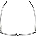 The Manhattan Bifocal Reader Reading Glasses, Rectangle Style Eyeglasses for Men and Women + 1.00 Black