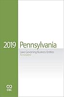 CSC® Pennsylvania Laws Governing Business Entities Annotated 1522172602 Book Cover