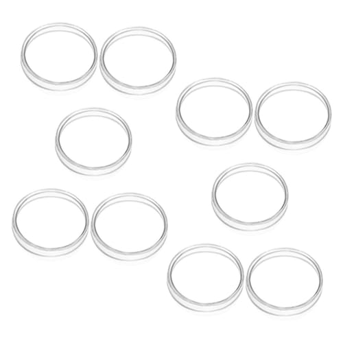 20pcs Disposable Petri Dish Culture Dishes with Lids for Science Petri Tray with Lid Chemistry Petri Dish Chemistry Petri Tray Agar Plates Lab Petri Dishes Agar Dishes Plastic VILLFUL