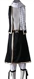 JushCos Source Animation Cosplay Costume for Natsu Dragneel Black