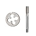 2pcs M3-M15 Right Hand Thread Tap and Die Set, Metric Plug Tap Die HSS Machine Threading Tool MINGPING (Color : 2pcs M15x1.5 Set)