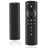 Sprachfernbedienungsersatz (2 Gen) Kompatibel mit AM/Z Fir-TV-Stick (2nd Gen, 3rd Gen, 4K, 4K Max, Lite, HD), Fir-TV-Cube (2nd Gen, 3rd Gen), mit Lautstärkeretaste und Stromversorgungsschlüssel