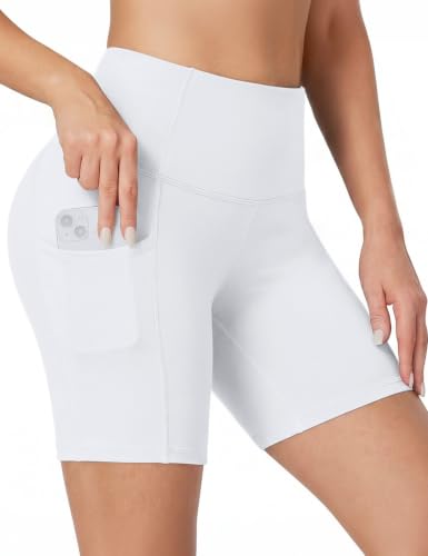 Image of Heathyoga Yoga Pants with Pockets Extra Soft Leggings with Pockets for Women Non See-Through High Waist Workout Leggings