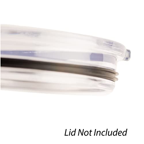 2 Pack OEM Rubber Lid Seals for 14 or 30 Ounce Insulated Stainless Steel Tumbler Lids Such As Yeti RTIC Ozark Trail Mossy Oak Atlin Beast