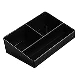 VALICLUD Caja Organizadora de Almacenamiento Pequeño para Bolsas de Té Azúcar y Café con Compartimentos Resistente y Práctica para Oficinas Cocinas y Dormitorios Decoración Funcional para