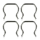 KPALAG 4PCS Fuel Injector Connector Clips, Plug Retainer Clips Compatible with Ford 6.0L Powerstroke Diesel 2003 2004 2005 2006 2007 2008 2009 2010 Replace#:W301222