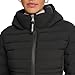 Calvin Klein Women's Long Light-weight Puffer Jacket, Black, Medium