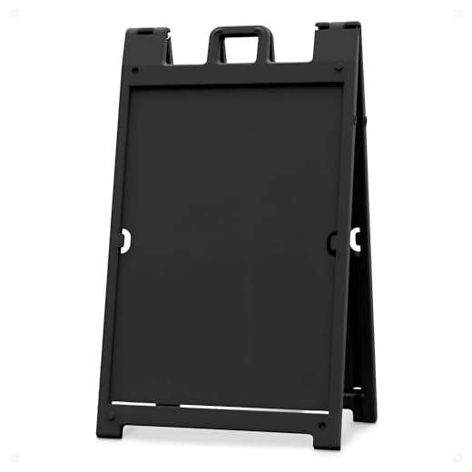 Best garden yardsign Deluxe A-Frame Sidewalk Sign Stand