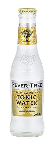 Fever-Tree Premium Indian Tonic Water, No Artificial Sweeteners, Flavourings or Preservatives, 6.8 Fl