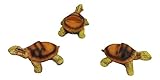 Animated Poly Resin Turtle Shaped Pot Feet/planter Risers Set of 3 in new Larger size