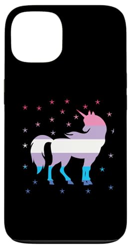 Bigender Pride Flag���j�R�[�� Bigender �X�}�z�P�[�X iPhone 13 �p