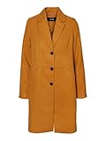 mantel braun h&m Schlichter Mantel VERO MODA Damen VMCALACINDY AW20 3/4 Jacket BOOS Mantel, Buckthorn Brown, S