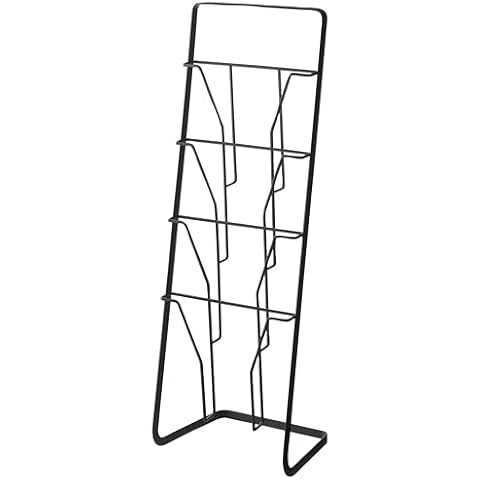 Yamazaki Black Steel Magazine Rack Cover