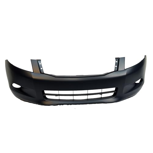 Image of Compatible with Honda Accord 2008-2010 Front Bumper Cover | Primed, With Fog Light Holes, Sedan, Ready to Paint, OEM 04711TA6A90ZZ, HO1000255