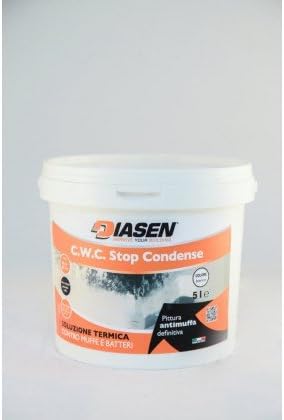 - Stop Condense Diasen Anti-Mould and Anti-Condense Paint for Cold and Badly Insulated Surfaces, 5 Litre Bucket