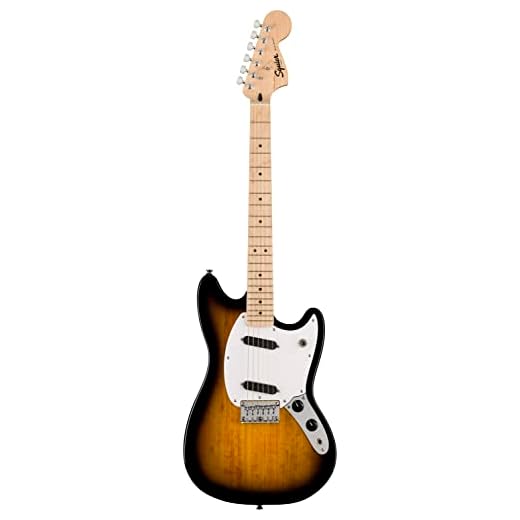 Squier by Fender Sonic Mustang MN 2-Color Sunburst Electric Guitar
