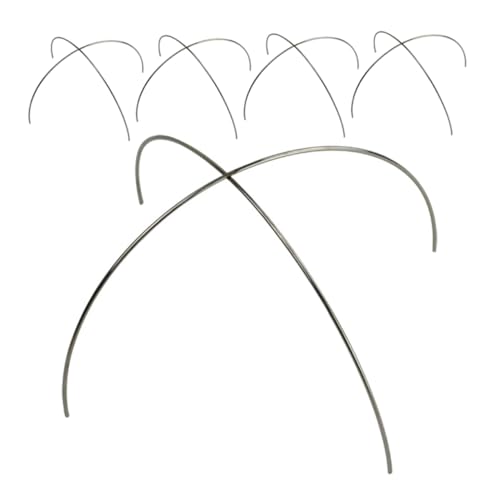 SOLUSTRE 5pcs Cross-design Plastic Wrap Holder Stainless Steel Stand Kitchen Film Support Easy to Use Store