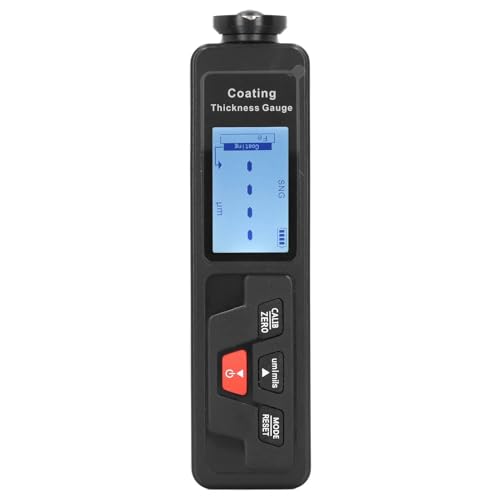 Medidor portátil de espesor de pintura con calibración personalizable miniatura 1