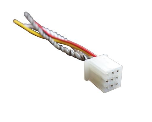 Faisceau radio 9 broches mâle compatible Kubota pour installer stéréo sans couper les câbles