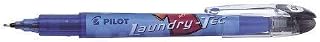 2 x Pilot Laundry Tec Permanent Black Marker Pen School Uniform/Fabric/Clothes