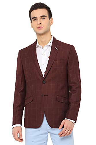Image of Simon Carter Men's Notch Lapel Slim Blazer