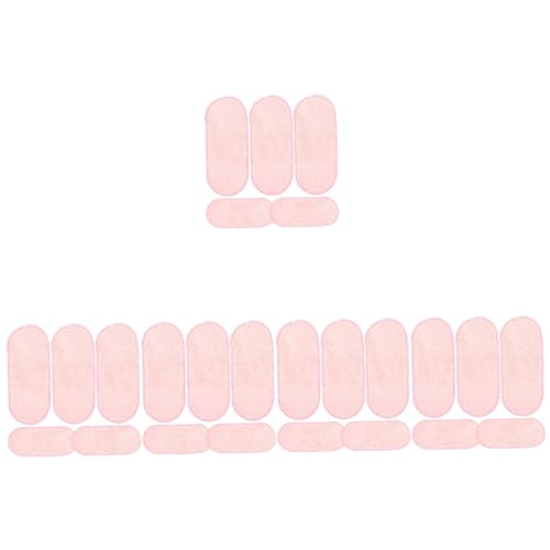 LIOOBO 5 Series Toalla De Limpieza Paños Toalla De Cara Quitando Toallas De Limpieza Facial Almohadillas Faciales Toallita Ultra Suave Piel Hilo Mezclado Rosa 5 Piezas X 5
