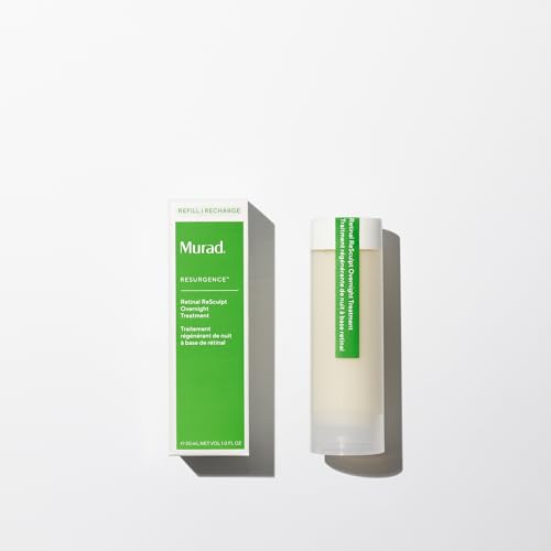 Murad Retinal ReSculpt Overnight Treatment Refill – Resurgence Anti-Aging Serum for Lines and Wrinkles – Encapsulated Vitamin A Skin Care for Smoothing, Firming and Lifting Face and Neck, 1.0 Fl Oz
