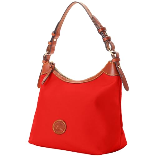 Image of Dooney & Bourke Shoulder Bags for Women, Nylon Bag with Removable Adjustable Leather Handle