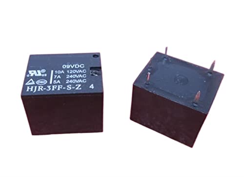 Relé HJR3FFSZ 9VDC para reparar electrodomésticos y automatizar sistemas de domótica casera 1