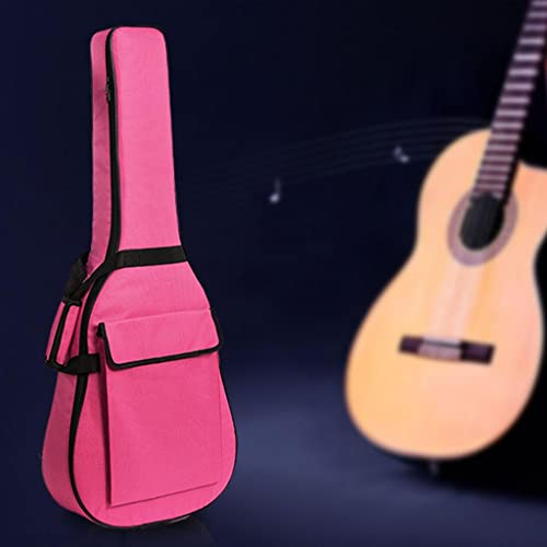 Sac de Guitare Classique Étanche à La Poussière Étui de Rangement Sac à Dos de Voyage Sangle, 41 pouces Rose - Les Beatles, Paul McCartney, John Lennon, RIngo Starr, George Harrison Sac de Guitare Classique Étanche à La Poussière Étui de Rangement Sac à Dos de Voyage Sangle, 41 pouces Rose – Image 6