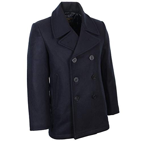 Mil-Tec US Navy Pea Coat (Dark Blue, 47-48 inch)3