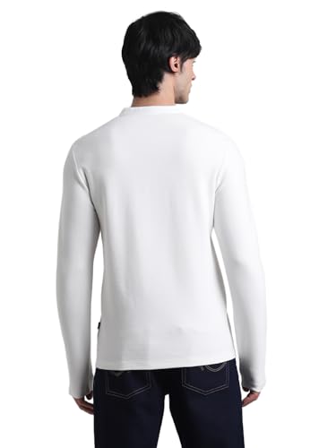 Image of Jack & Jones Men's Cotton Solid Regular Fit T-Shirt