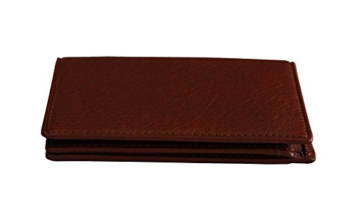 RFID Flipfold Mens Leather Wallet - Brandy4
