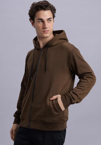 Image of Wear Your Opinion Men's Plus Size Fleece Zipper Hoodie Jacket
