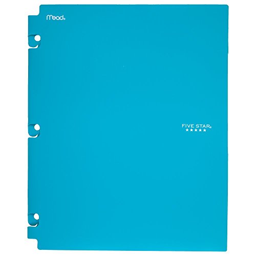 Five Star 2-Pocket Folder, Snap-In Folder, Folders With Pockets, Color Selected For You, 1 Count (35058) #TOP6