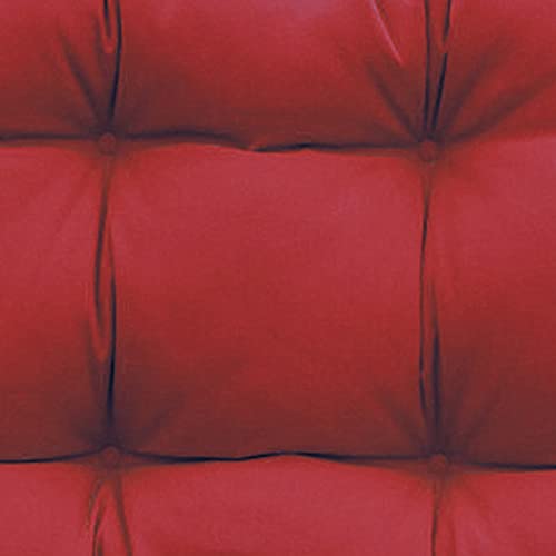 Image of QILLOWAY Outdoor Chaise Lounge Cushion 74x22x4 Inch, Waterproof Weather Resistant Replacement Pad for Patio Pool Furniture, Red