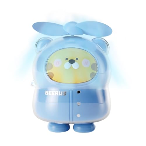 Generico Ventilateur portable - Ventilateur de cou - Ventilateur personnel portable / de cou / de bureau - Ventilateur à piles - Ventilateur de bureau...