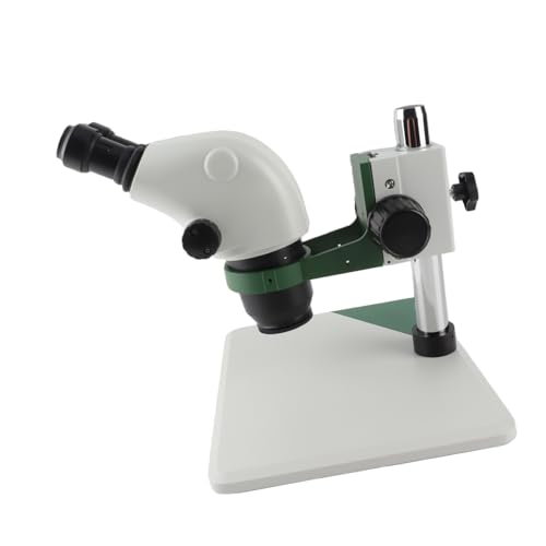 Microscope composé binoculaire zoom continu 6,5X-65X en aluminium
