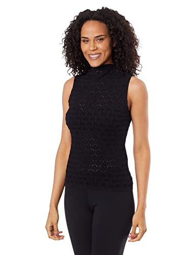 Blusa Trifil Gola Alta Regata, Preto, ÚNICO