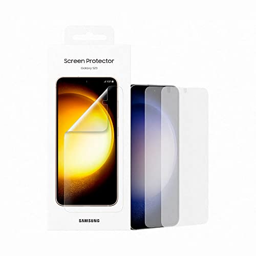 Film de Protection G S23 Transparent film écran anti-trace pour Galaxy S23