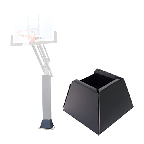 VANCL Base Padding Wrap Around Outdoor Waterproof Basketball Base Pad Durable UV-Resistant Base Pads for Protection Black(Fit 6''x6'' Base)…