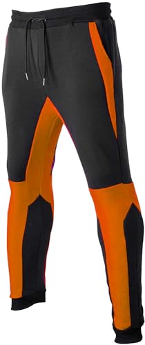 Image of HHGKED Men's Track Suits 2 Piece Set Active Jogging Suits Long Sleeve Sweatsuits Casual Outfits