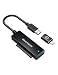 Produktbild GRAUGEAR USB 3.2 Gen2 Adapter für 2.5 SATA HDD/SSD, Hochgeschwindigkeits-Datenübertragung mit USB-C & USB-A Anschlüssen, inkl. USB-C Adapter 10Gbit/s