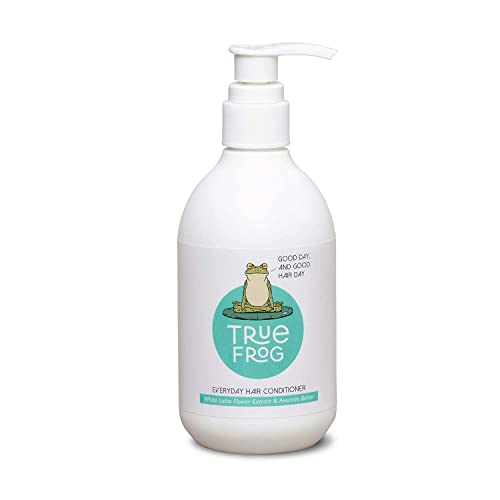 True Frog Everyday Hair Conditioner To Smoothen Hair and Fight Frizz With White Lotus Flower Extract And Avocado Butter For All Hair Types - 250 ml