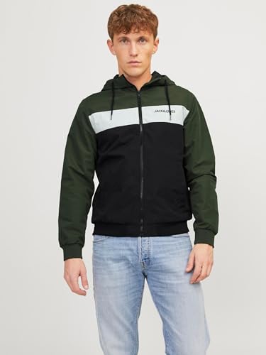 Veste Bomber JACK & JONES blouson décontracté pour homme tendance de mi-saison