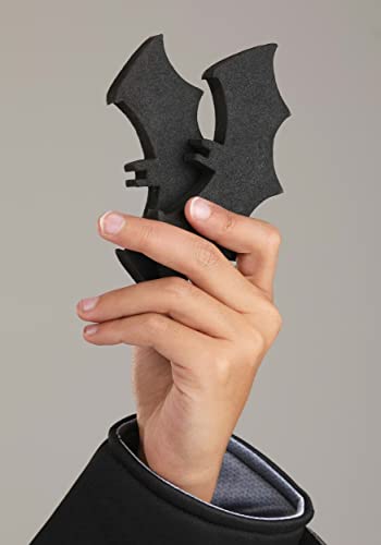 Fun Costumes JLJLF1004CH Deluxe Dc Comics Batman For Kids, Black Superhero Suit, Cape & Mask thumb #7