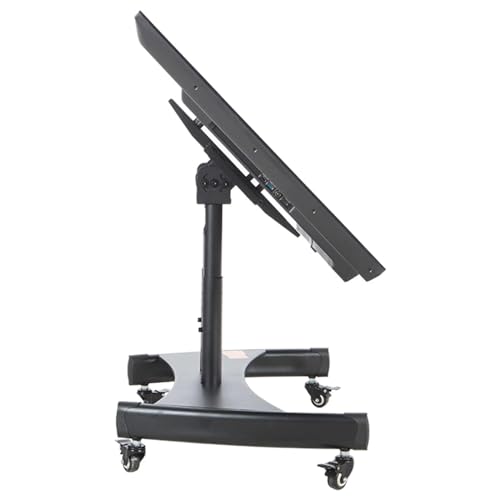 Soporte móvil para TV con ruedas ajustable 32-75 pulg miniatura 3