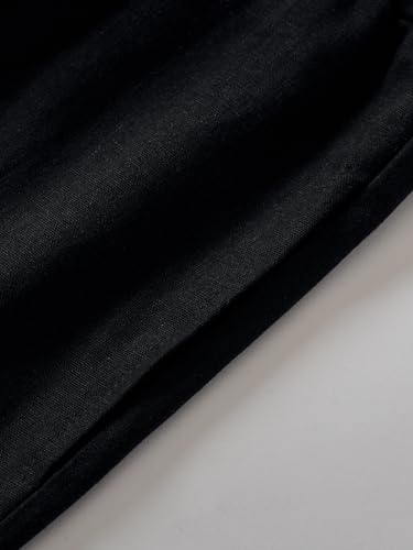 Weintee Women's 34" Inseam Tall Linen Pants with Pockets4